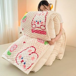 Xinjiang Cotton Quilt Pure Cotton Quilt Winter Quilt Pure Cotton Thickeneded Quilt Cotton Mattress Quilt Single Student Quilt Core