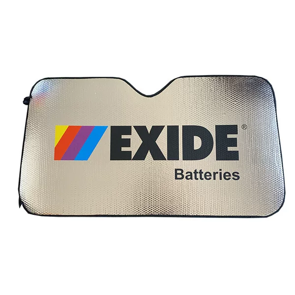 Car Sunshade, Front Window Sunblock, Aluminum Foil Insulation, Car Light Shield, Sun Visor, High Quality Silk Screen Customization