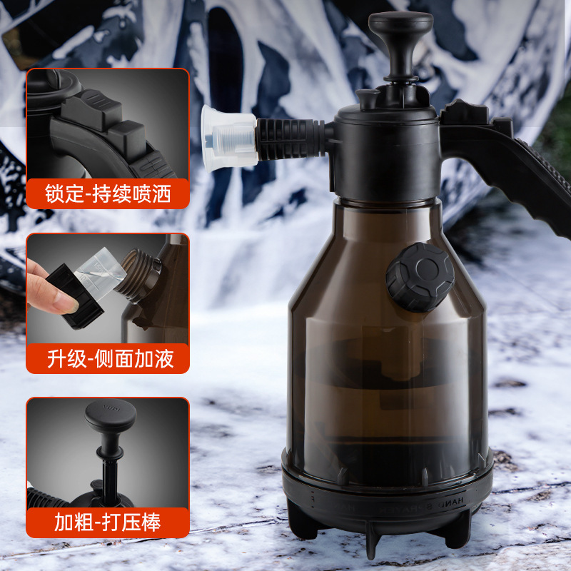 pulverizador de espuma de lavado de automóviles pulverizador neumático manual pulverizador de agua de alta presión para lavado de automóviles presurizado