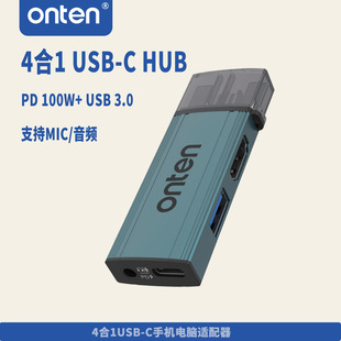 ONTEN/�W�v 4��1 USB-C�DHDMI HUB3.0���l�����ĺ�һ�Uչ�] 4K@30