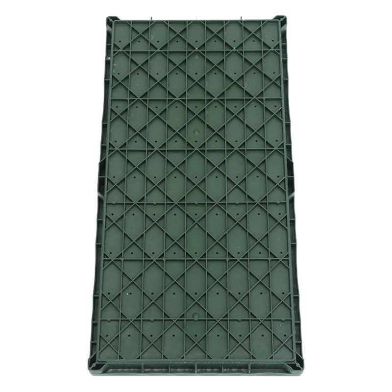 9 pulgadas/7 pulgadas placa de escritorio disco duro de plástico arroz bandeja de plántulas máquina enchufe de la bandeja de plántulas placa de fondo plano
