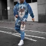 运动新款热销男士连帽衫