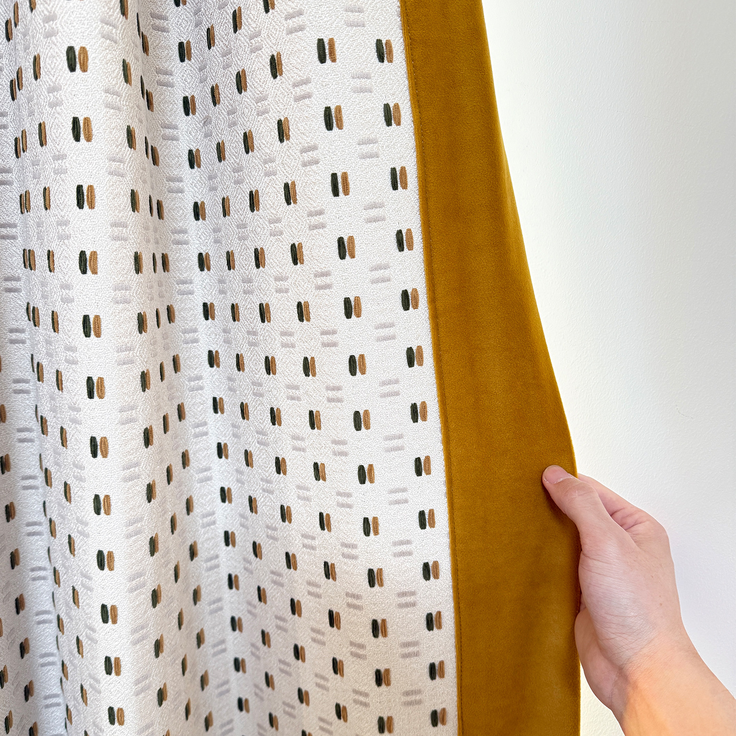 Fresco amarillo verde