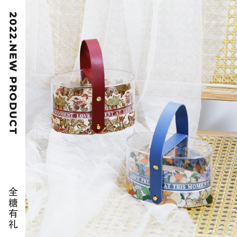 母亲节节日礼品盒高级手提糖果盒亚克力女神节伴手礼婚礼喜糖礼盒