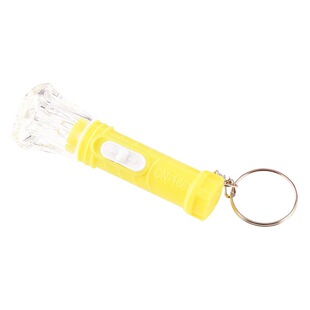 For foreign trade plastic Flashlight LED flashlight Diamond flashlight strong light flashlight luminous gift wholesale