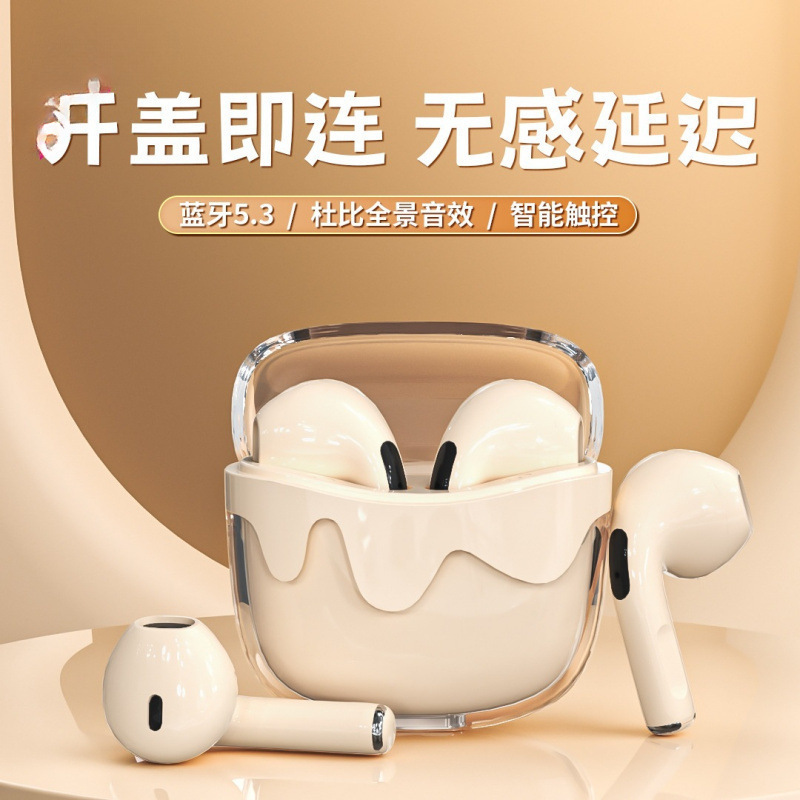 2025 New Bluetooth Headset for Women, High-Looking, High-Quality, Anti-Noise, Cute, Fairy-Like, Painless to Wear for Girls