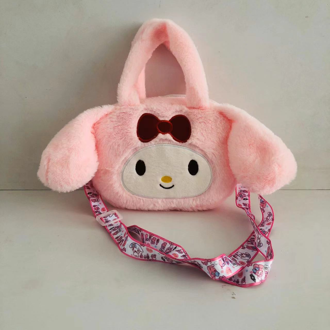 Comercio exterior nueva bolsa de felpa, muñeca, bolso, máquina de agarre, máquina de garras, intercambio de muñecas, muñeca de oso, ciudad de videojuegos, intercambio de mochilas