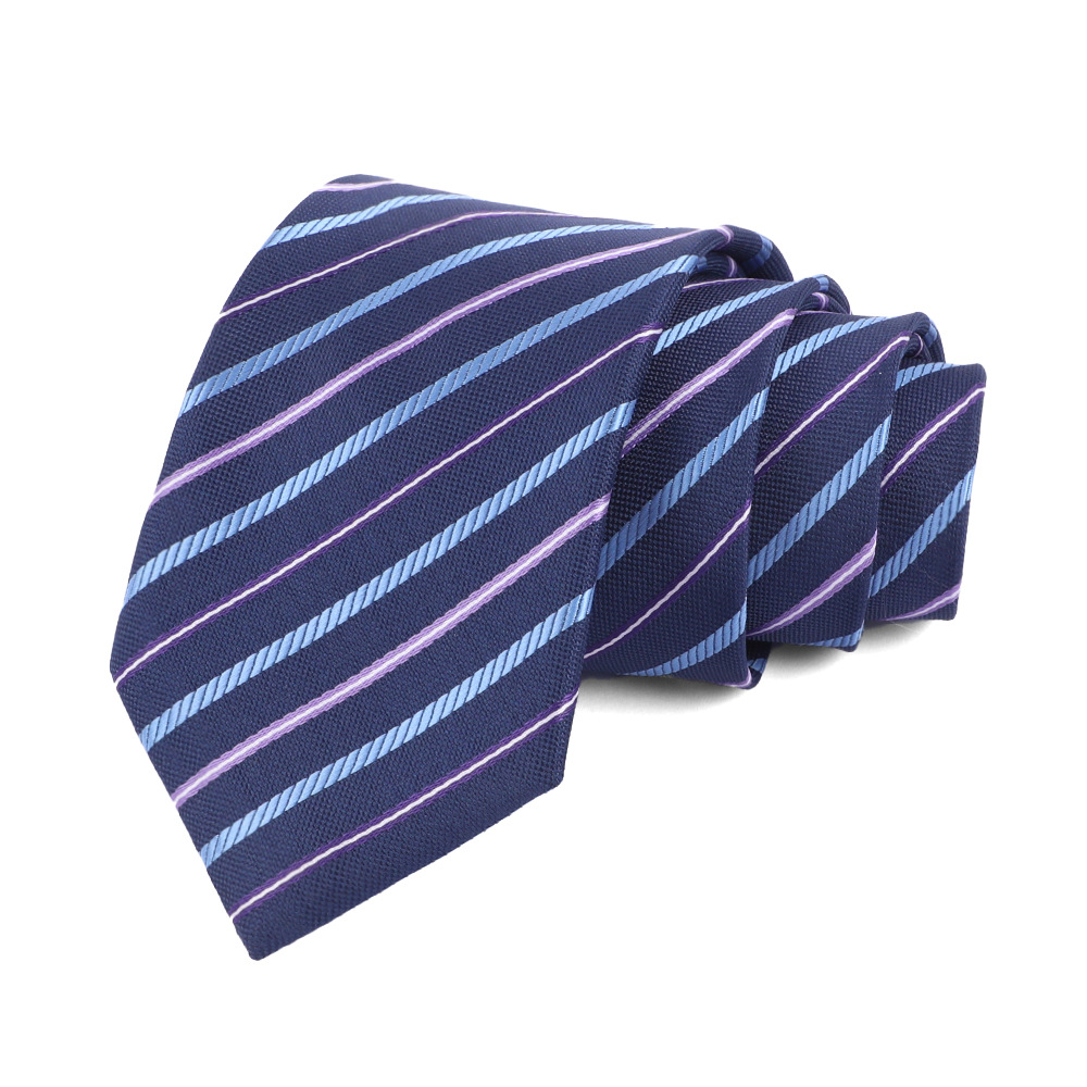 Corbata de hombre 8cm para hombre, bordado jacquard de alta calidad para hombre, corbata de negocios, corbata de seda de poliéster, fábrica al por mayor