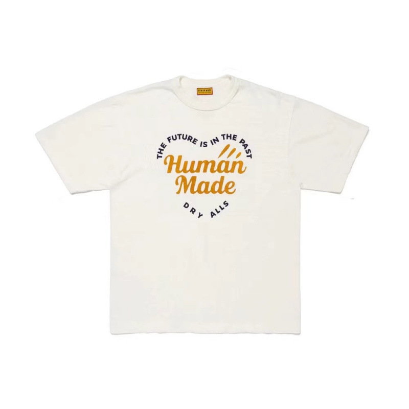 スポット韓国HUMAN日本製竹綿半袖TシャツルーズラウンドネックかわいいプリントアニマルショートTシャツ女性用|undefined