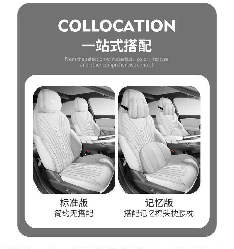 For ARCFOX Alpha T5 2024 Car Seat Cover Leather Full Set