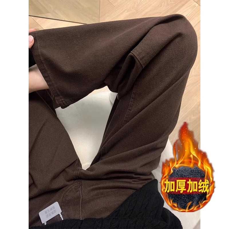 카멜 브라운 [기모 안감, 두툼한 두께]