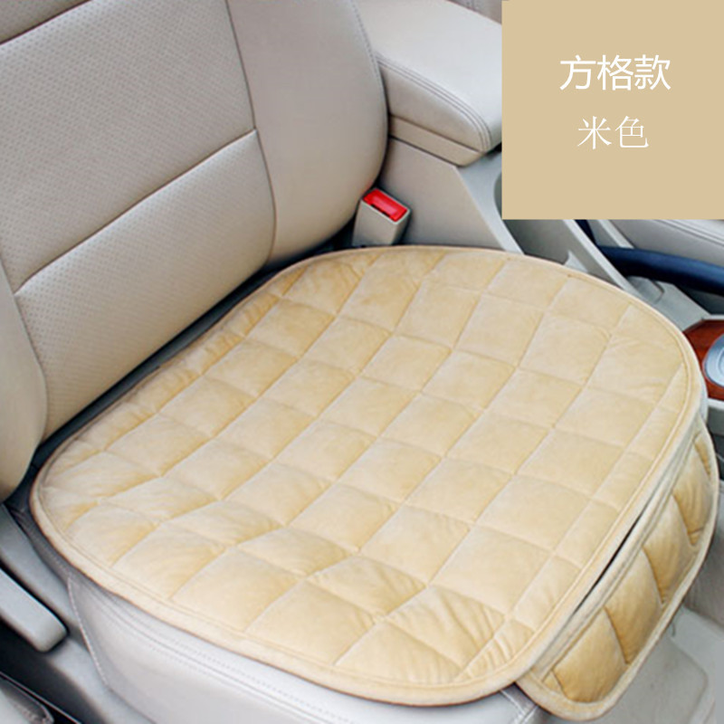秋冬の自動車の座布団の短いぬいぐるみの方眼を厚くして保温します。|undefined