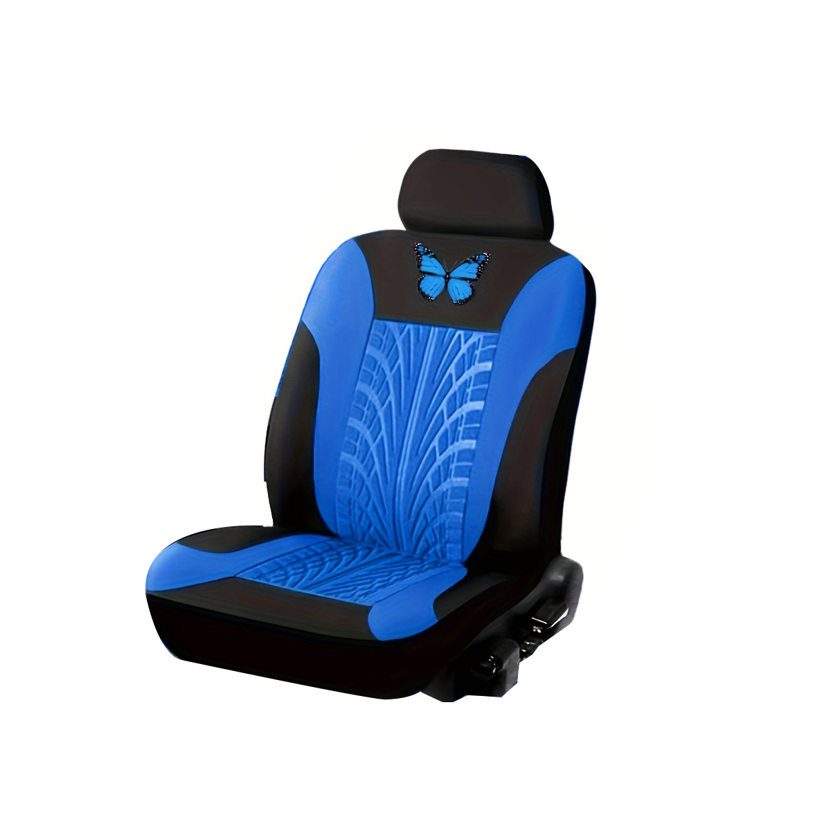 Universal Five-Seater Comfortable Polyester Fiber Car Seat Cover Butterfly Press Style Car Interior Export