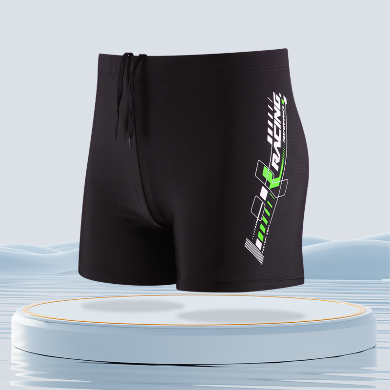 Nuevos pantalones de baño para hombres, pantalones de baño para adultos, pantalones de baño para hombres, pantalones de baño de ángulo plano de secado rápido, pantalones de baño para hombres, 5 puntos