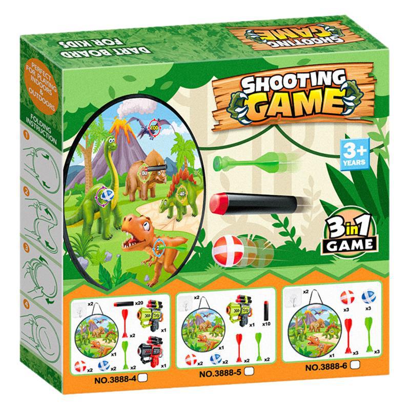 Niños transfronterizos bolas pegajosas dardo disparar objetivos bolsa de arena juguetes para padres e hijos indoor y exterior lanzar set de dardo al por mayor