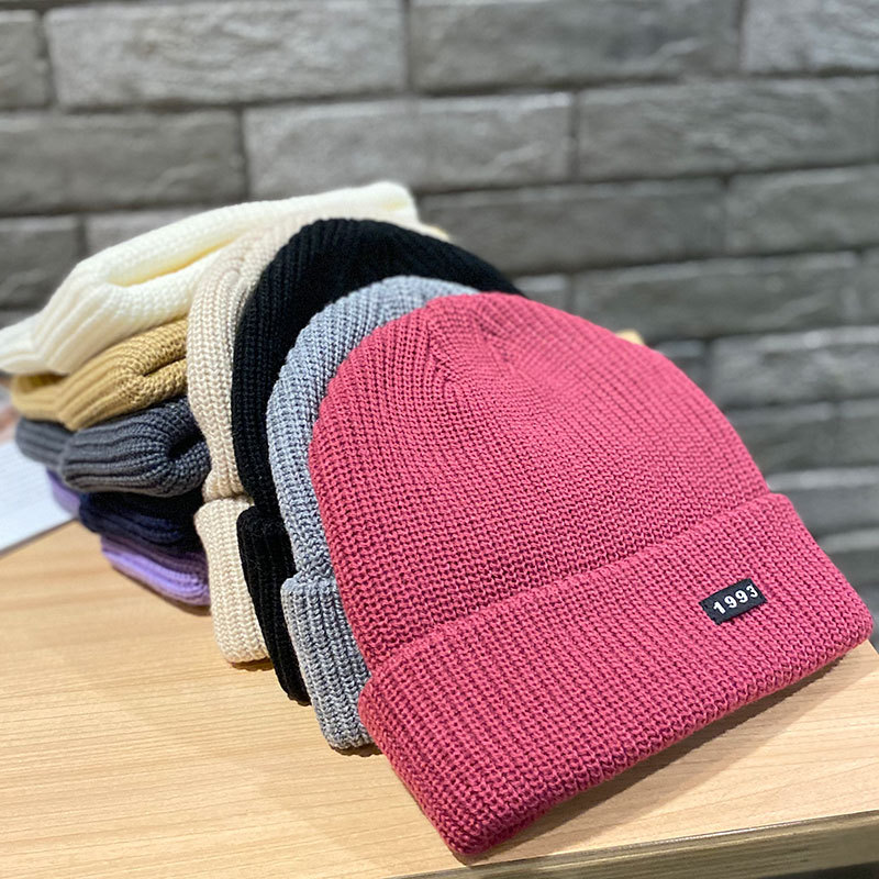 Hutt Damen Wanter Nei Einfarweg Villsäiteg Waarm Baotou Wollhut Männer Hierscht a Wanter Gesiicht Klengstapelhut_voghion.com