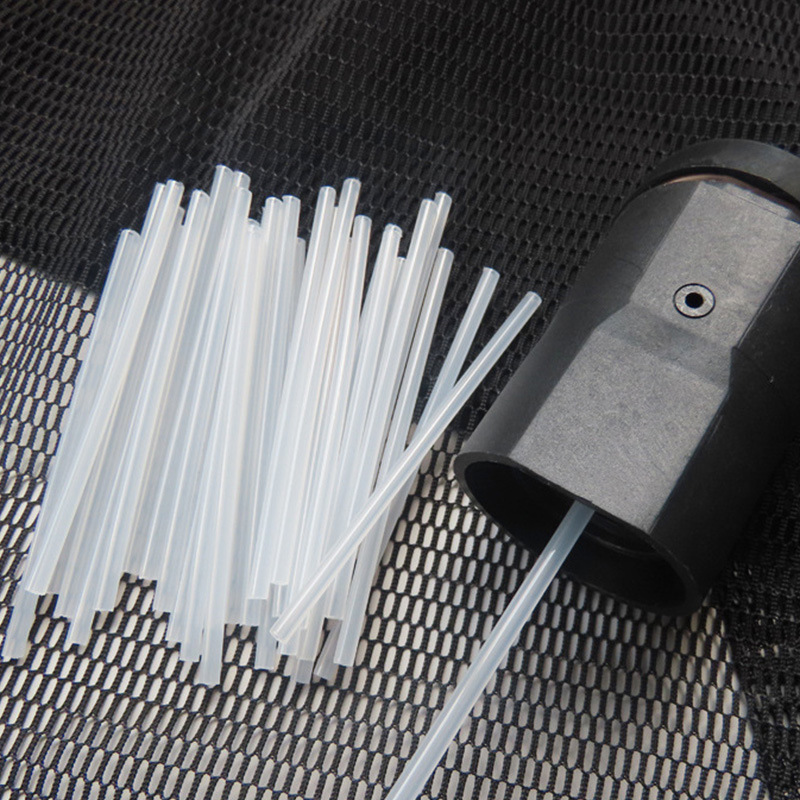 厂家生产PE塑料运动水壶吸管乳液泵头 PE吸管直径2.8mm乳白