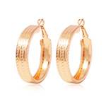 Золотой европа и америка Крест -Борандер мода серьга серьга  gold hoop earrings серьги Earrot F22570