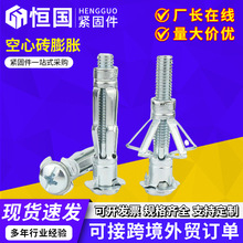 空心砖膨胀螺栓中空壁虎膨胀螺丝拉爆膨胀栓铁飞机空心墙膨胀螺丝