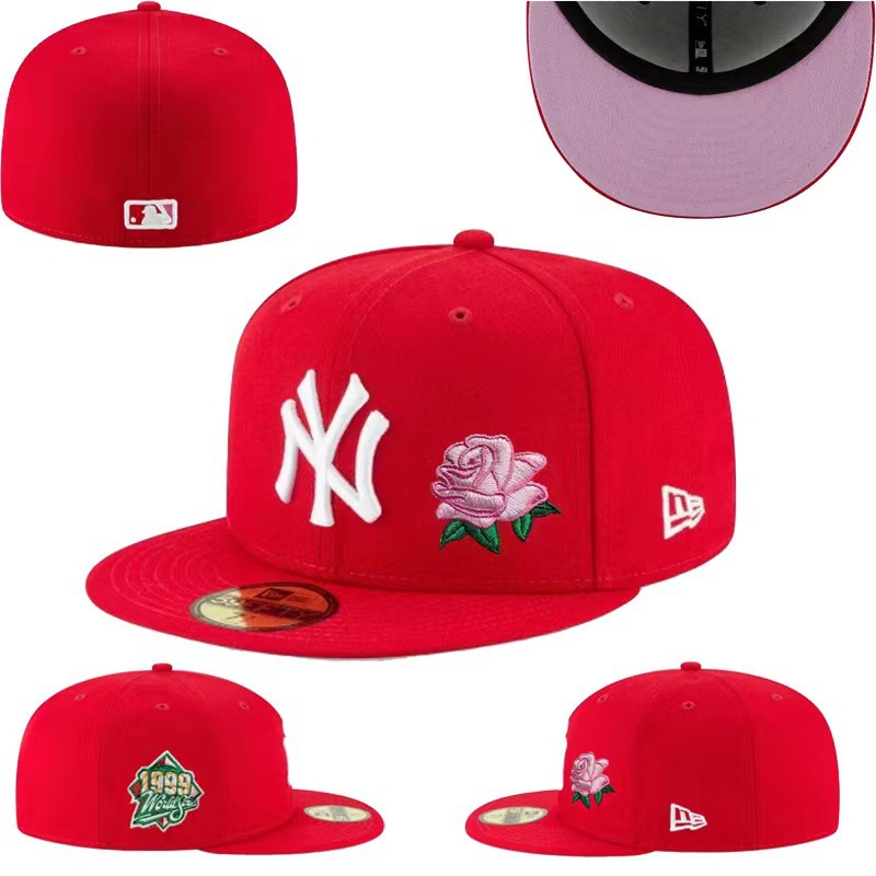 2024 comercio exterior nueva moda flanco equipo de béisbol masculino y femenino gorras de béisbol completamente cerradas baile callejero juvenil ala plana gorra de hip-hop