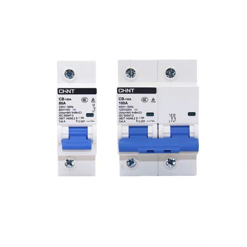 Chint CB-60A AC/DC disyuntor 1P 2P DC aire abierto 63A almacenamiento de energía nueva energía DC110V 220V image 6