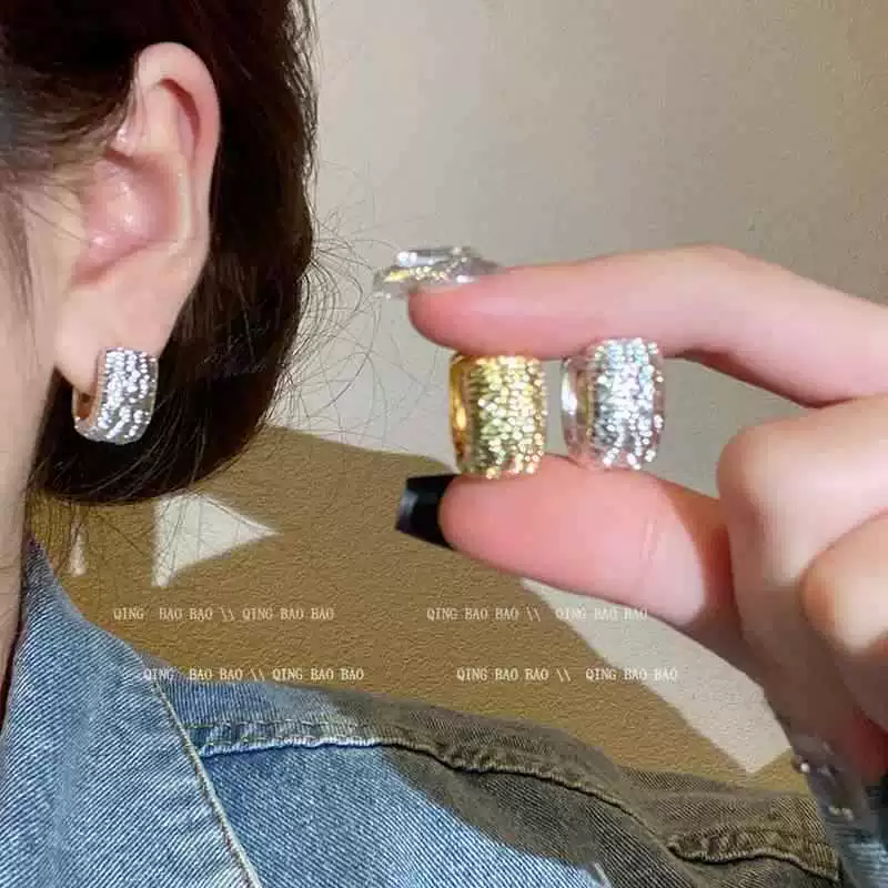 Серьги 925 пробы — стиль ретро из серебряной проволоки, легкий вес, варианты 4×2×4 см