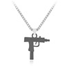 Submachine gun hip-hop style, necklace, metal pendant suitable for men and women, European style