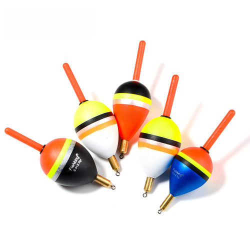 FISHKING New Copper Drop-Off Jigging Float Abobo Float Jigging for Carp and Catfish Long-Range Buoy Big Belly Floating Fishing Float