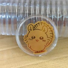 新品周家同款吉伊咔哇足金手机贴纸 Chiikawa同款 直播福利引流礼