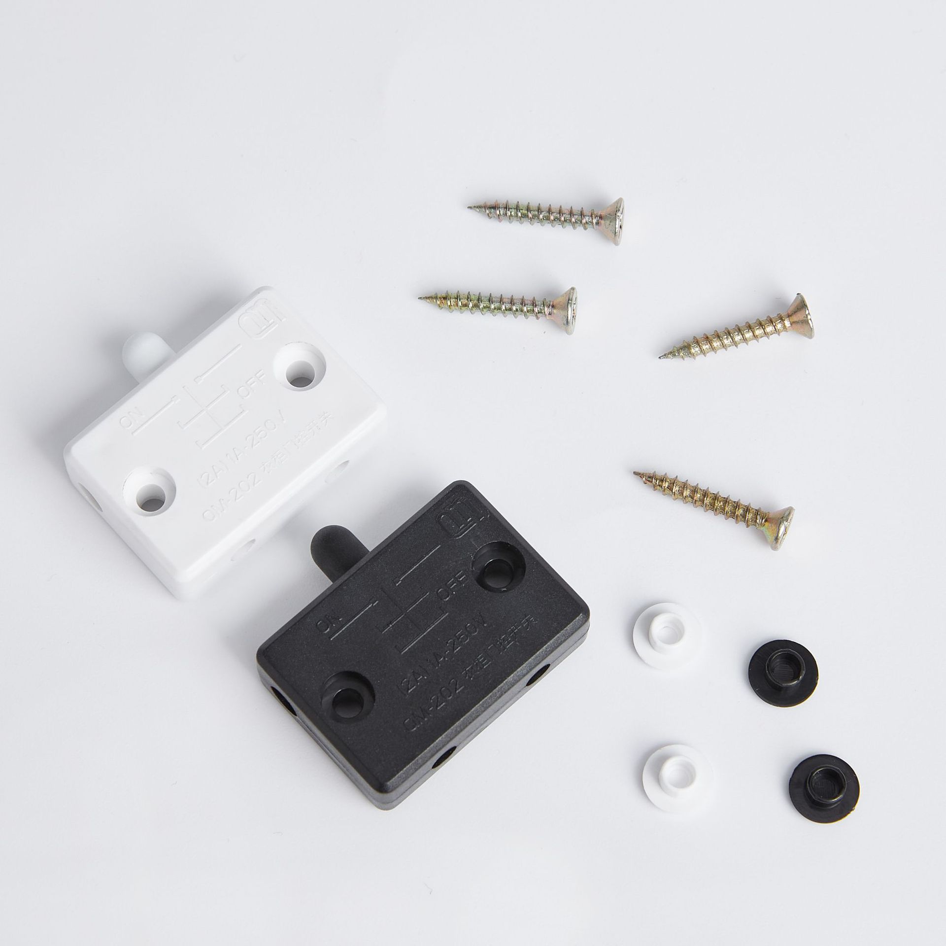 衣柜专用开关 220v门控开关 led橱柜灯带开关 感应灯开门即亮开关