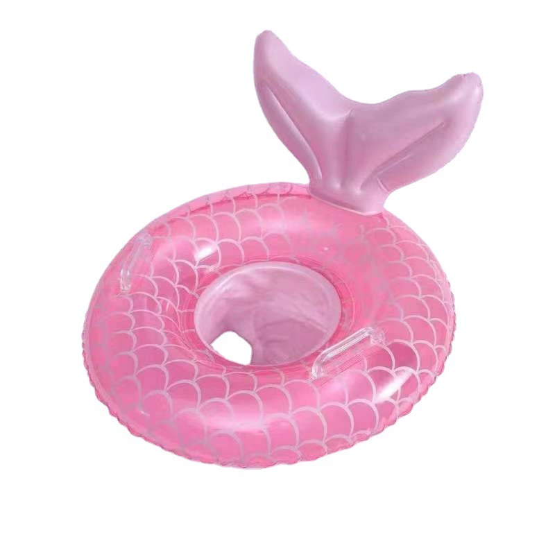Inflatable swimming ring, mermaid
