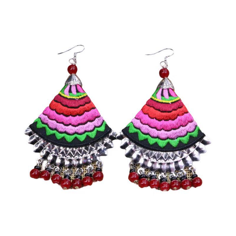 Ethnic earrings from Yunnan province