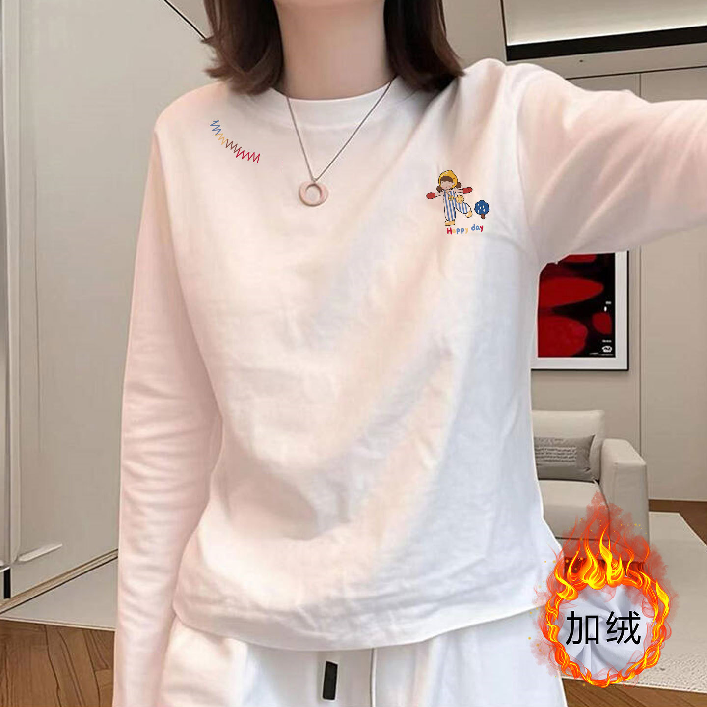 컬러풀한 엣지와 소녀스러운 느낌을 더한 벨벳 스타일