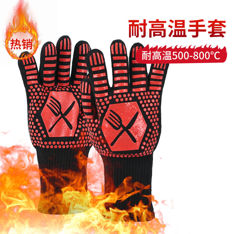 Knife and fork red silicone: one pack