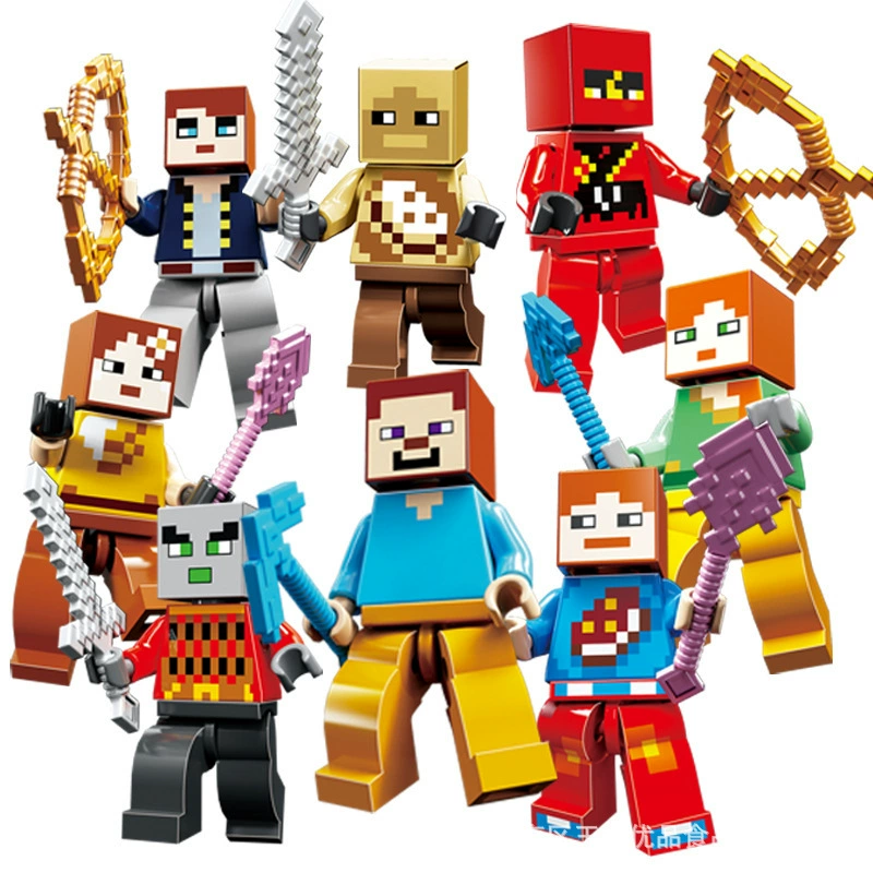 Lego, минифигуры, конструктор, игрушка