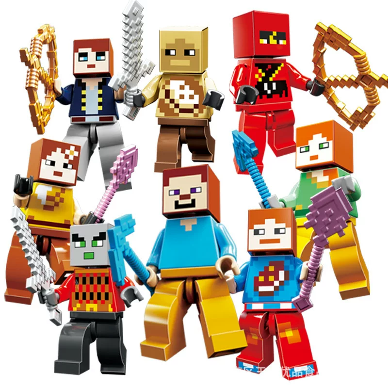 Lego, минифигуры, конструктор, игрушка