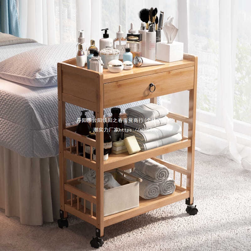 美容美发推车美容院理发店小推车足浴店养生馆工具车储物柜子