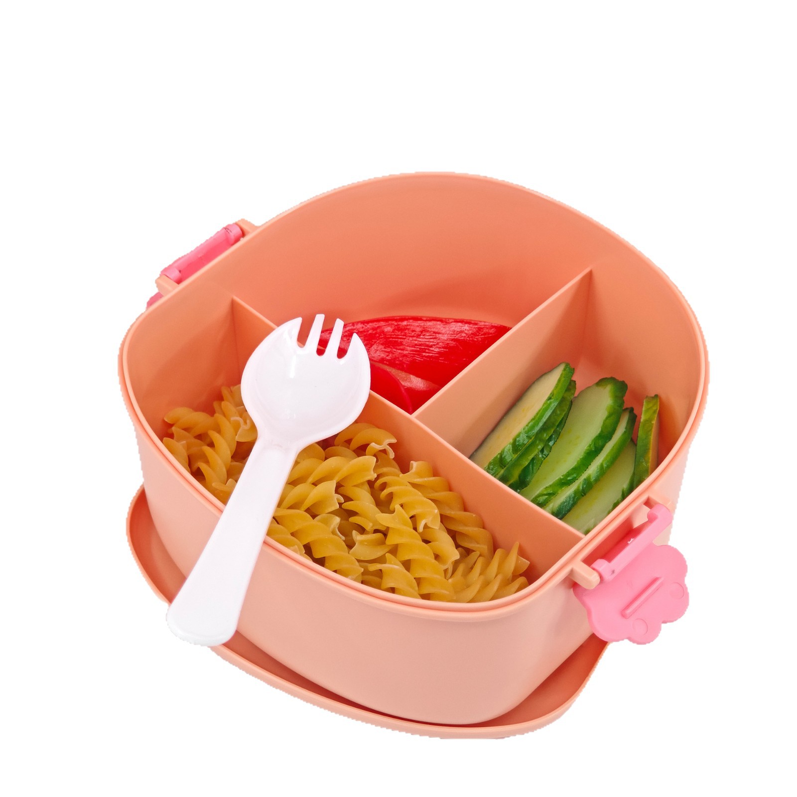 Caja de almuerzo de tostada de dibujos animados lindo personalizada para niños que van a la escuela Caja de almuerzo especial para estudiantes portátiles