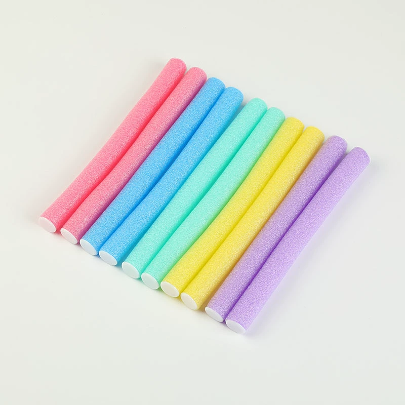 Многоцветный жемчужный хлопок рулон для волос DIY груша цветок голова бигуди для волос EVA губка бигуди для волос Жемчужный хлопок бигуди