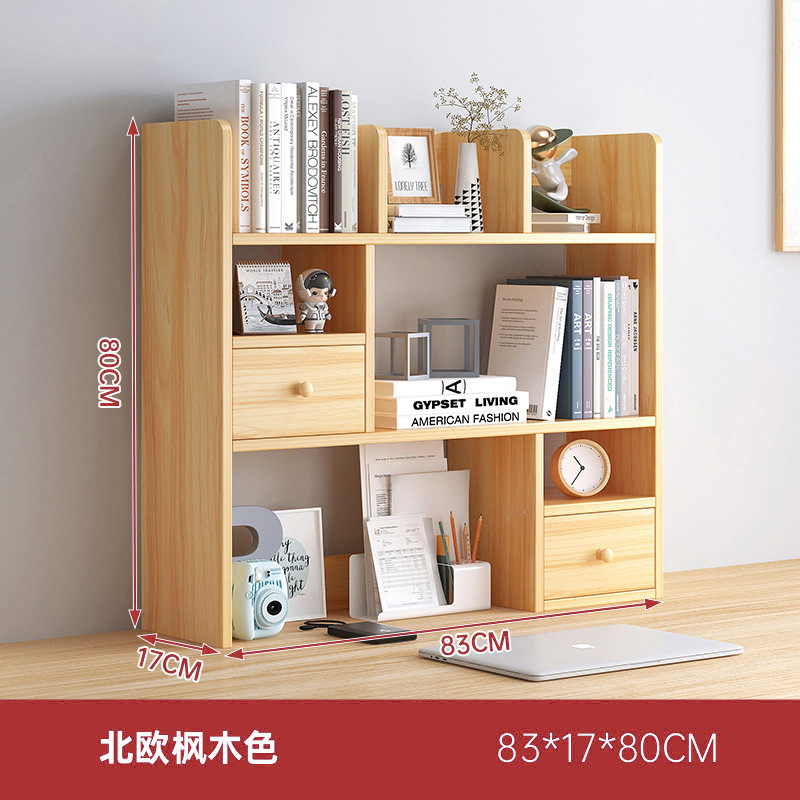 Estante de almacenamiento de estantería de escritorio multicapa simple estante de almacenamiento de escritorio de oficina dormitorio Ventana de Bahía pequeño estante de almacenamiento de múltiples capas