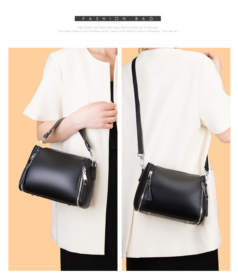 Genuine Leather Crossbody Bag