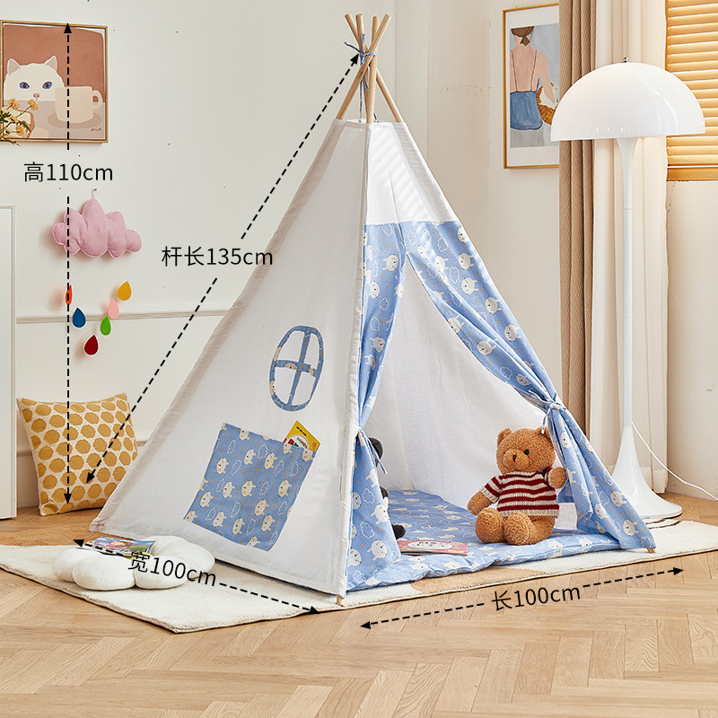 Tienda de interior para niños indios Transfronteriza Amazon al aire libre princesa castillo casa pequeña casa de juegos de juguete al por mayor