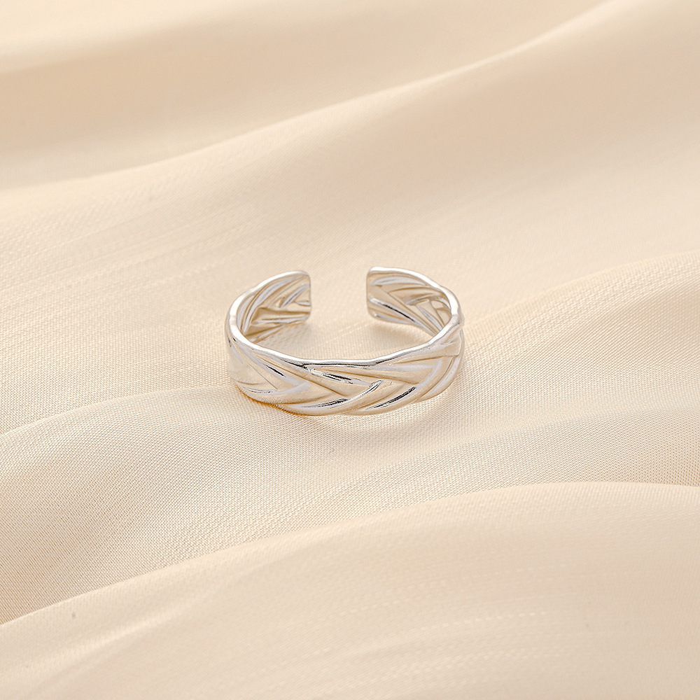 6g Weight Open Ring Classification Adjustable Ring Size 1 Piece Quantity Daily Occasion Stainless Steel Material Star, Heart Shape Pattern Women'S Gender Plating Design Simple Style Style Simple Style Star Heart Shape Stainless Steel Plating Open Ring 1 Piece 59