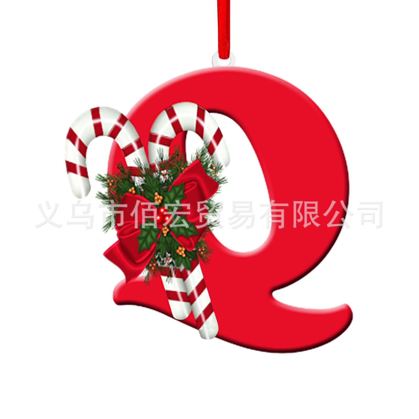 Nuevo alfabeto inglés creativo transfronterizo acrílico plano árbol de Navidad decorativo regalo de decoración de fiesta image 22