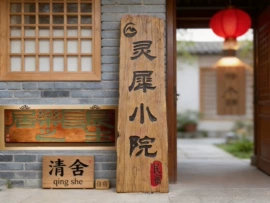 木材加工;匾额;木雕/根雕