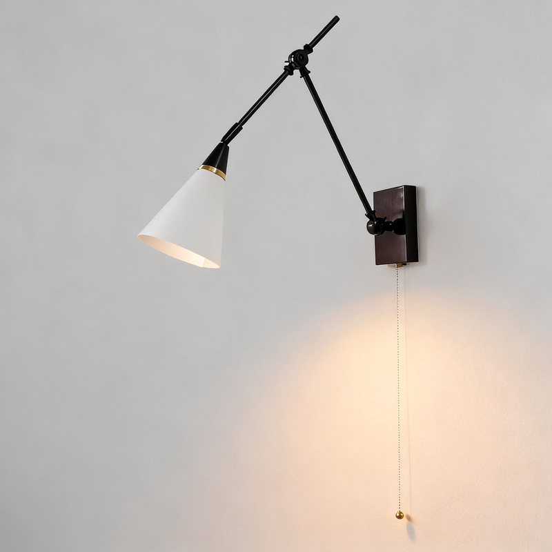 Rechargeable Athena Blogger-Style American Retro Kitchen and Dining Room Vintage Folding Brass Long-Arm Wall Lamp Rechargeable Athena Blogger-Style American Retro Kitchen and Dining Room Vintage Folding Brass Long-Arm Wall Lamp