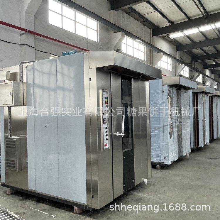 合强食品机械 柴油旋转炉  台车热风烤箱厂家  上海32盘烤炉