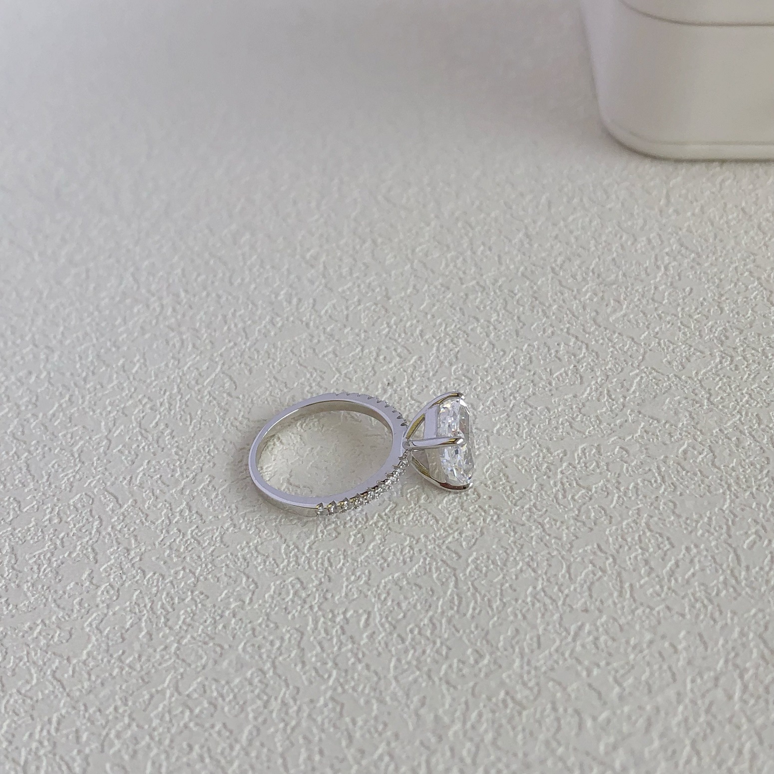 6g Weight Zircon Inlay Material Rings Classification 5, 9 Ring Size 1 Piece Quantity Holiday, Daily Occasion 925 Sterling Silver Material Geometric, Heart Shape Pattern Women's Gender Plating, Inlay Design Elegant Style 925 Sterling Silver Zircon Geometric Heart Shape Rings 26