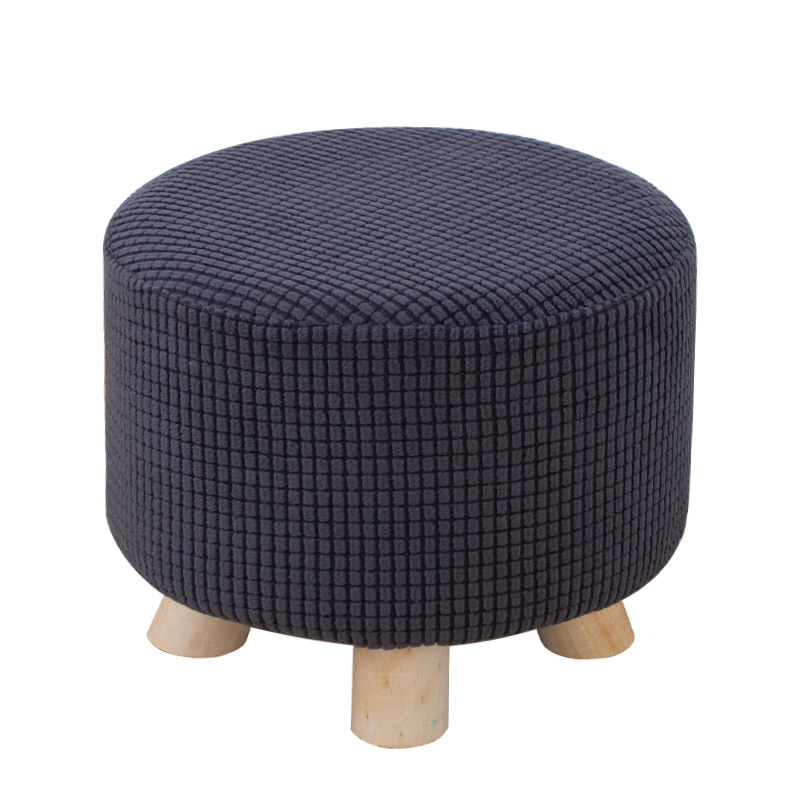 Cubierta de taburete cuadrada doméstica cubierta de taburete redondo cubierta de taburete elástica cubierta de asiento cubierta de muelle cubierta cubierta de taburete cubierta de zapatos