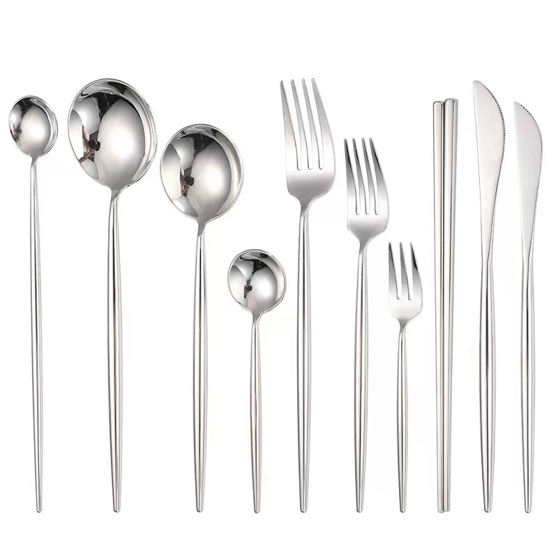 Set de couverts portugais en acier inoxydable 3 pièces_voghion.com